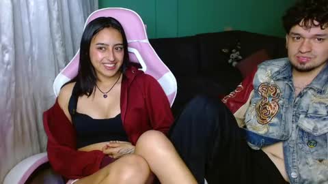 Snapshot of hotlatinocouple__ chatting on 16, 5, 2026 Eevee Zoro online show from 16, 5, 2026