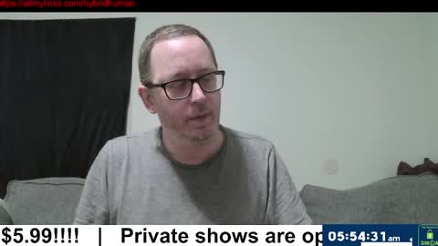 Snapshot of hybridhuman chatting on 30, 4, 2026 hybridhuman online show from 30, 4, 2026