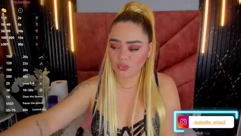 Snapshot of isabella_arias1 chatting on 6, 3, 2025 Isabella Arias online show from 6, 3, 2025