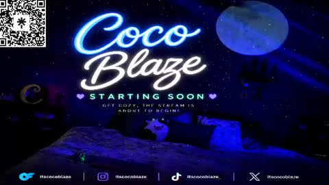Snapshot of itscocoblaze chatting on 18, 6, 2026 CoCo Blaze online show from 18, 6, 2026