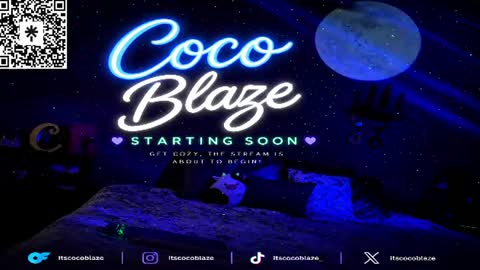 Snapshot of itscocoblaze chatting on 8, 7, 2026 CoCo Blaze online show from 8, 7, 2026