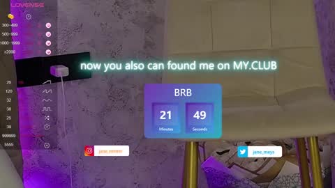 Snapshot of jane_meys chatting on 14, 1, 2025 your kitty JANE roawww online show from 14, 1, 2025