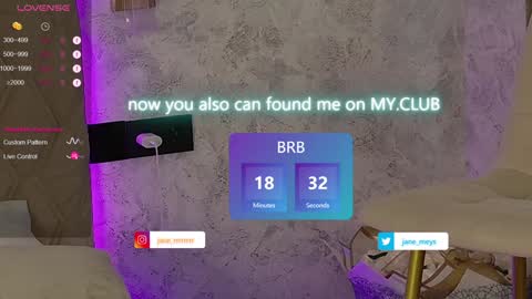 Snapshot of jane_meys chatting on 25, 1, 2025 your kitty JANE roawww online show from 25, 1, 2025