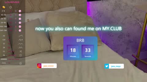 Snapshot of jane_meys chatting on 28, 1, 2025 your kitty JANE roawww online show from 28, 1, 2025