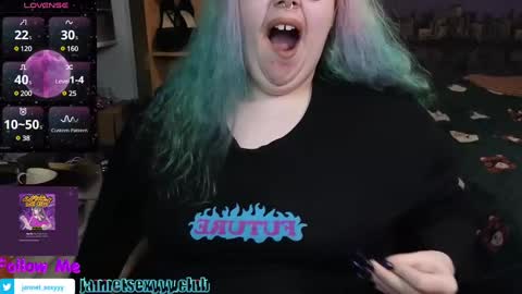 Snapshot of jannet_star chatting on 11, 12, 2024 Jannet online show from 11, 12, 2024