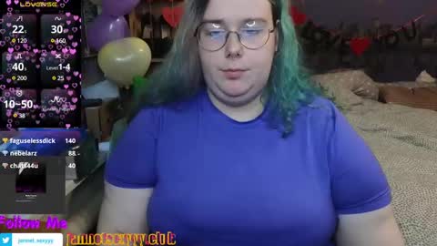 Snapshot of jannet_star chatting on 10, 2, 2025 Jannet online show from 10, 2, 2025