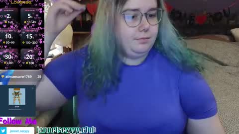 Snapshot of jannet_star chatting on 14, 2, 2025 Jannet online show from 14, 2, 2025