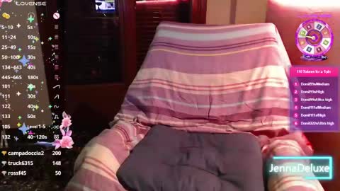 Snapshot of jennadeluxe chatting on 4, 5, 2026 Jenna online show from 4, 5, 2026