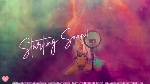 Snapshot of jinxy_loves chatting on 9, 4, 2026 jinxy loves online show from 9, 4, 2026