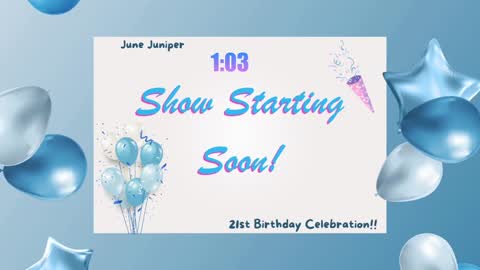 June Juniper online show from 15, 12, 2024