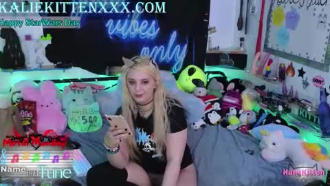 Snapshot of kaliekitten chatting on 4, 5, 2026 KalieKitten online show from 4, 5, 2026
