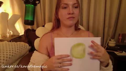 Snapshot of karathemagic chatting on 7, 2, 2026 I am here around 5am GMT karathemagic online show from 7, 2, 2026