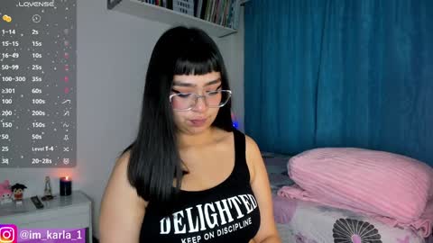 Snapshot of karla__1 chatting on 5, 1, 2025 Ill be on at sunday see u Lynn  Could u help me to reach 100 Thmbs upp plssss   Independent girl 3 online show from 5, 1, 2025