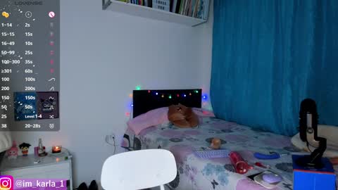 Snapshot of karla__1 chatting on 12, 1, 2025 Ill be on at sunday see u Lynn  Could u help me to reach 100 Thmbs upp plssss   Independent girl 3 online show from 12, 1, 2025