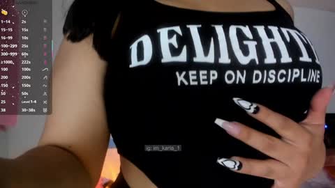Snapshot of karla__1 chatting on 20, 1, 2025 Ill be on at sunday see u Lynn  Could u help me to reach 100 Thmbs upp plssss   Independent girl 3 online show from 20, 1, 2025