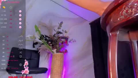 Snapshot of karlaebony_ts chatting on 12, 10, 2025 KARLA online show from 12, 10, 2025