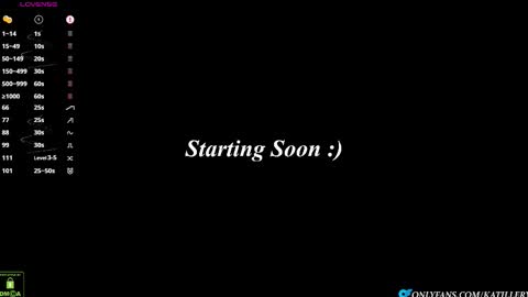 Snapshot of katillery chatting on 19, 3, 2026 Katie online show from 19, 3, 2026