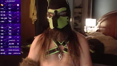 kinkywolf87 online show from 5, 12, 2025