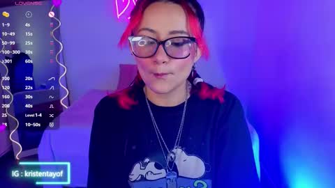 Snapshot of kristen_tay chatting on 18, 11, 2025 kristen_tay online show from 18, 11, 2025