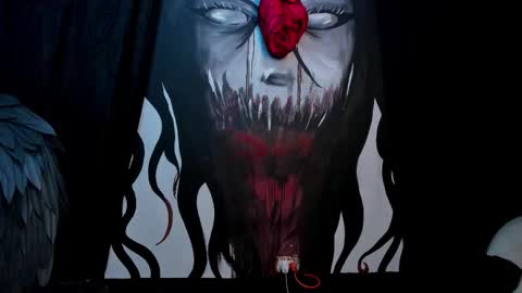 Snapshot of kylie_foxx1 chatting on 18, 11, 2025 submissive demon Please help me to reach 500 thumbs up online show from 18, 11, 2025