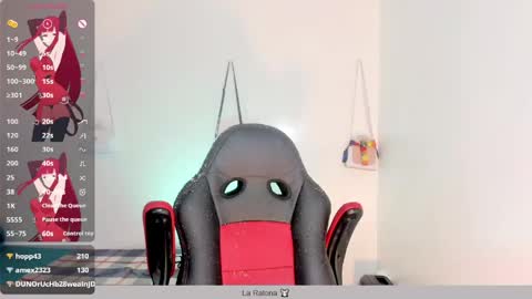 Snapshot of la_ratona_1 chatting on 14, 3, 2026 AriSaray online show from 14, 3, 2026