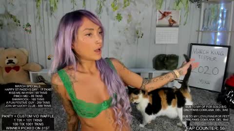 Snapshot of lana_del_bae chatting on 7, 3, 2025 Lana Del Bae online show from 7, 3, 2025