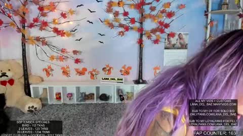 Snapshot of lana_del_bae chatting on 28, 9, 2025 Lana Del Bae online show from 28, 9, 2025