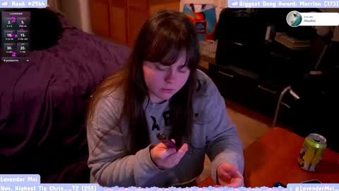 LavenderMei online show from 12, 11, 2025