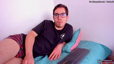 Snapshot of leoandviolet chatting on 3, 12, 2024 Carlos  Alissa. Help us to reach 100 likes  online show from 3, 12, 2024