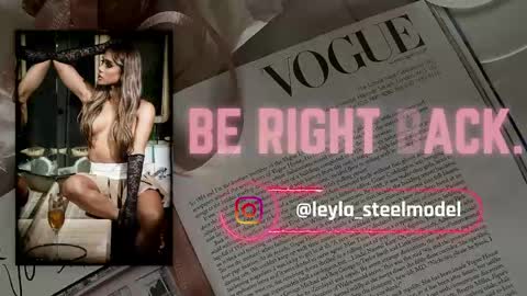 INSTA leylasteel model         online show from 8, 4, 2026