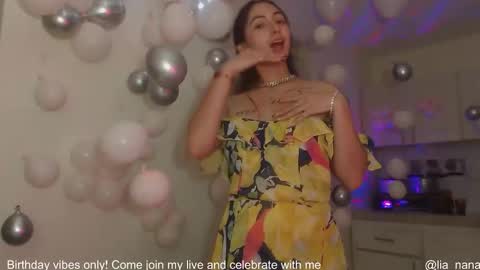 Snapshot of lia_nanami chatting on 23, 10, 2025 Lia online show from 23, 10, 2025