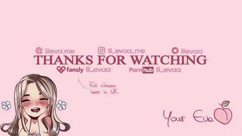Snapshot of lil_eva chatting on 3, 12, 2024 All my link in bio  sign up to support me        online show from 3, 12, 2024