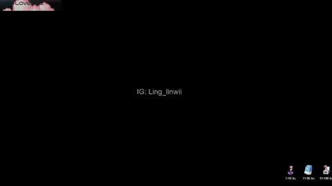 Snapshot of ling_meow chatting on 9, 5, 2026 Ling online show from 9, 5, 2026