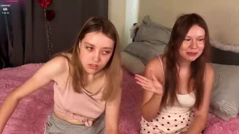 Snapshot of lisanelsona chatting on 2, 7, 2026 Hello our names are Kate and Alice this is our first day here. online show from 2, 7, 2026