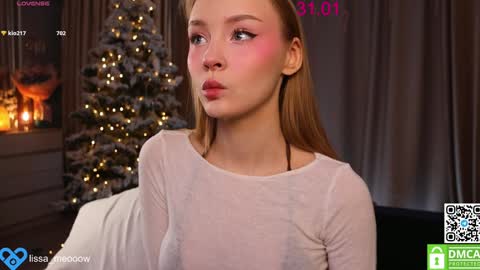 Snapshot of lissa_meooow chatting on 31, 1, 2025 your Liza again. Next stream Dec. 1 at 2 or 3 GMT online show from 31, 1, 2025