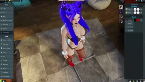 Snapshot of little_doll25 chatting on 24, 12, 2024 Succubus Blue online show from 24, 12, 2024