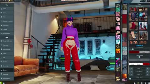 Snapshot of little_doll25 chatting on 10, 1, 2025 Succubus Blue online show from 10, 1, 2025