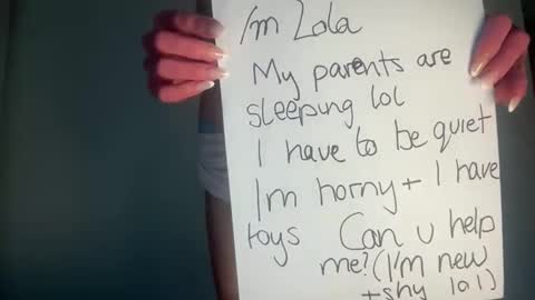 Snapshot of llolaford chatting on 15, 5, 2026 lolaaa online show from 15, 5, 2026