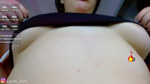 Snapshot of loren_leee chatting on 10, 3, 2025 Loren online show from 10, 3, 2025