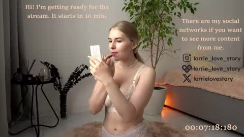 Snapshot of lorrie_love_story chatting on 4, 1, 2025 Lorrie online show from 4, 1, 2025