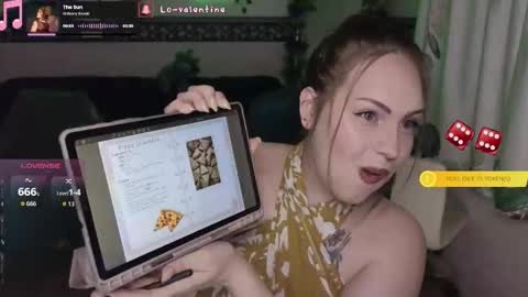 Snapshot of lovalentine chatting on 7, 1, 2026 Lo Valentine online show from 7, 1, 2026