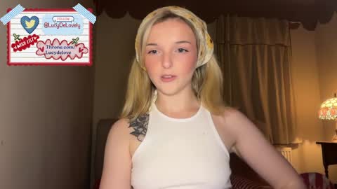 Snapshot of lucydelovely chatting on 2, 5, 2026 Lucy online show from 2, 5, 2026