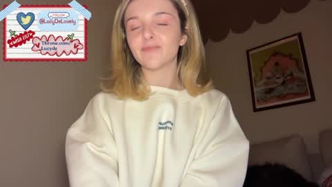 Snapshot of lucydelovely chatting on 3, 5, 2026 Lucy online show from 3, 5, 2026