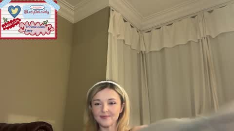 Snapshot of lucydelovely chatting on 18, 5, 2026 Lucy online show from 18, 5, 2026