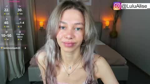 Snapshot of lulualise chatting on 13, 4, 2026 Alise online show from 13, 4, 2026