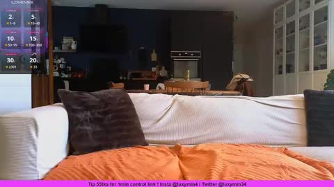 Snapshot of luxymin chatting on 13, 1, 2026 Luxymin online show from 13, 1, 2026