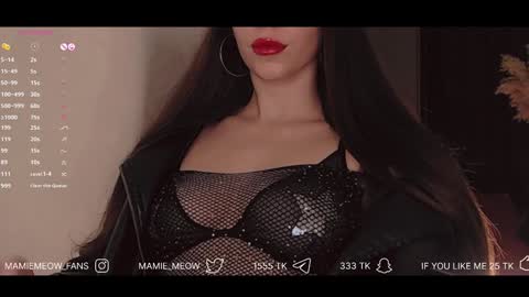 Snapshot of mamiemeow chatting on 25, 1, 2025 Your Miss Alice online show from 25, 1, 2025