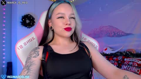 Snapshot of marceline_red chatting on 12, 12, 2024 Lady Marceline online show from 12, 12, 2024
