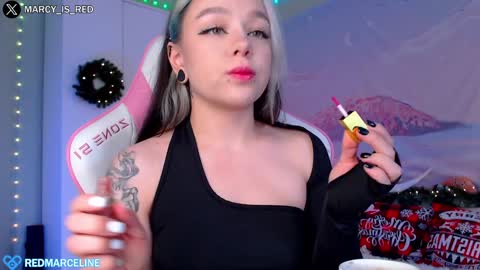 Snapshot of marceline_red chatting on 14, 12, 2024 Lady Marceline online show from 14, 12, 2024