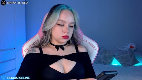 Snapshot of marceline_red chatting on 25, 1, 2025 Lady Marceline online show from 25, 1, 2025